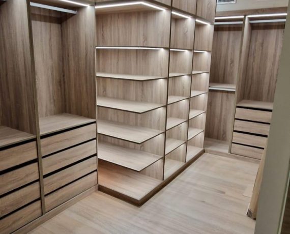 carpintería para vestidor